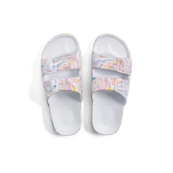 Freedom Moses Shoes Freedom Moses Slides Yuma White Poshmark